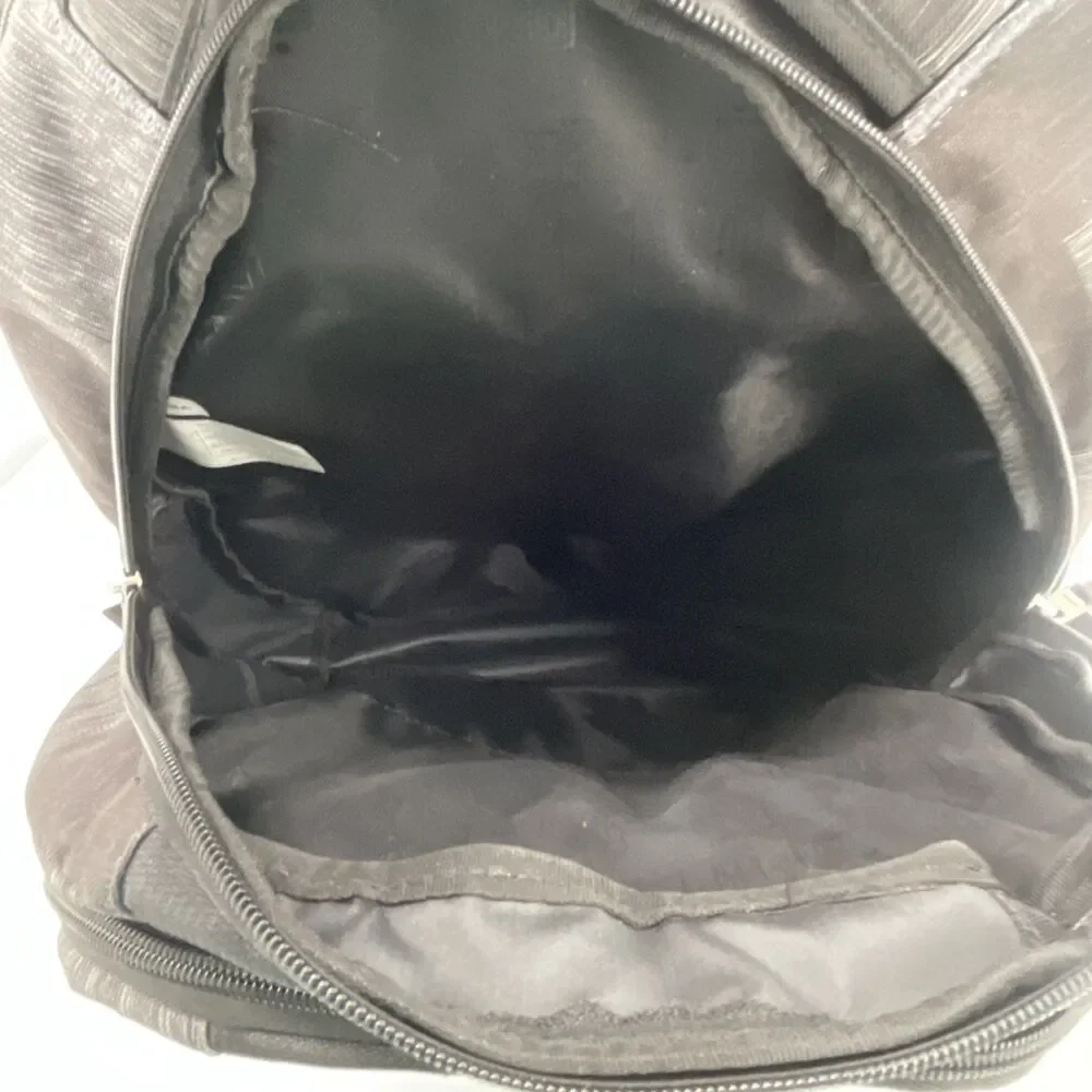 OGIO Juggernaut Laptop Backpack Black Gray JLG Embroidered TSA Travel 18